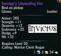Swedge's Unyielding Fist