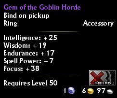 Gem of the Goblin Horde