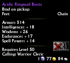 Acidic Ringmail Boots