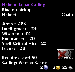 Helm of Lunar Calling