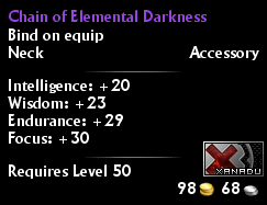 Chain of Elemental Darkness