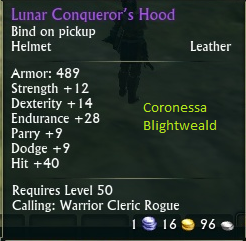 Lunar Conqueror's Hood