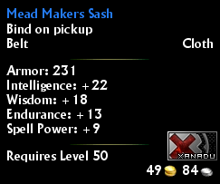 Mead Makers Sash