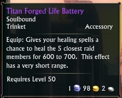 Titan Forged Life Battery