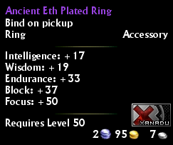 Ancient Eth Plated Ring
