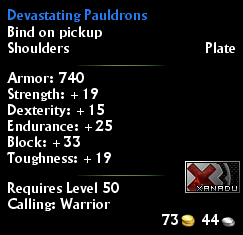 Devastating Pauldrons