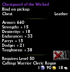 Chestguard of the Wicked