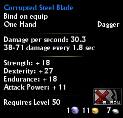 Corrupted Steel Blade