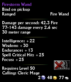 Firestorm Wand