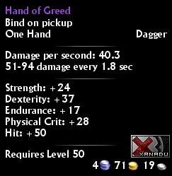 Hand of Greed