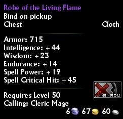 Robe of the Living Flame