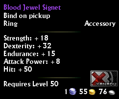 Blood Jewel Signet