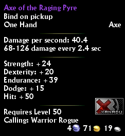 Axe of the Raging Pyre