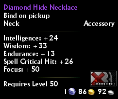 Diamond Hide Necklace