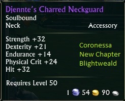 Djennte's Charred Neckguard