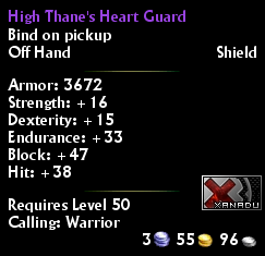 High Thane's Heart Guard