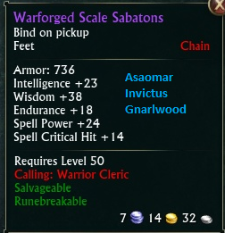 Warforged Scale Sabatons