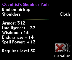 Occultist's Shoulder Pads