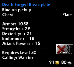 Death Forged Breastplate