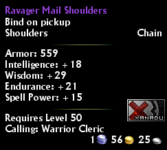 Ravager Mail Shoulders