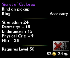 Signet of Cyclorax