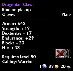Dragonian Claws