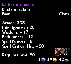 Barkskin Slippers