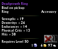 Deadgrowth Ring