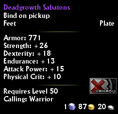 Deadgrowth Sabatons
