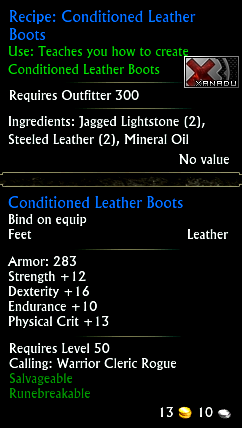 Recipe: Conditioned Leather Boots