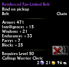 Reinforced Fae-Linked Belt