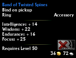 Band of Twisted Spines
