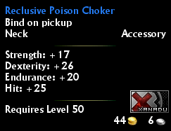 Reclusive Poison Choker