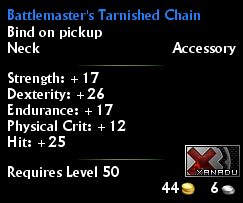 Battlemaster's Tarnished Chain