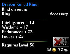 Dragon Runed Ring