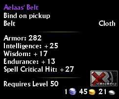 Aelaas' Belt