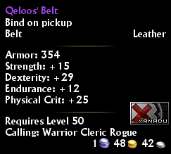 Qeloos' Belt