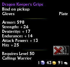 Dragon Keeper's Grips