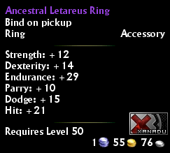 Ancestral Letareus Ring