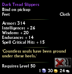 Dark Tread Slippers