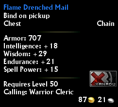 Flame Drenched Mail