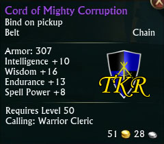 Cord of Mighty Corruption