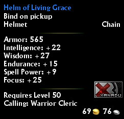 Helm of Living Grace