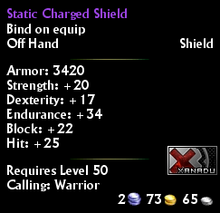 Static Charged Shield 