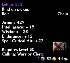 Leluus' Belt