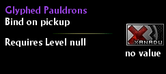 Glyphed Pauldrons
