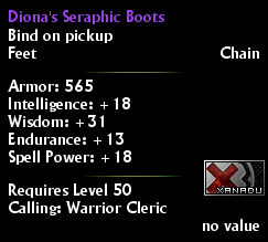 Diona's Serphic Boots
