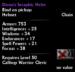 Diona's Serphic Helm