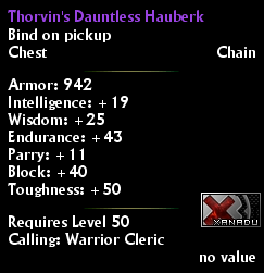 Thorvin's Dauntless Hauberk