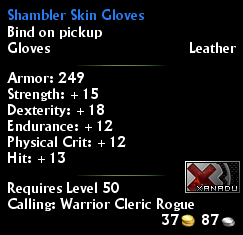 Shambler Skin Gloves